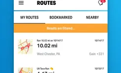 Screenshot Бегай с MapMyRun