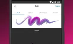 Screenshot Adobe Capture: создание узоров и векторной графики