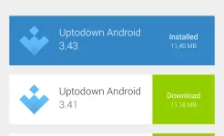 Screenshot Uptodown App Store
