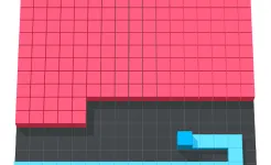 Screenshot Color Fill 3D: Кубики