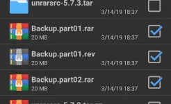 Screenshot RAR