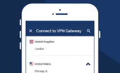 Screenshot OpenVPN Connect