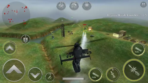 Screenshot ВЕРТОЛЕТ БИТВА: 3D полет