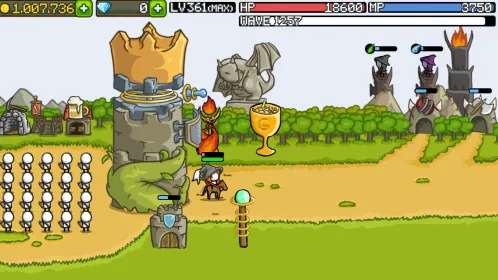 Screenshot Grow Castle