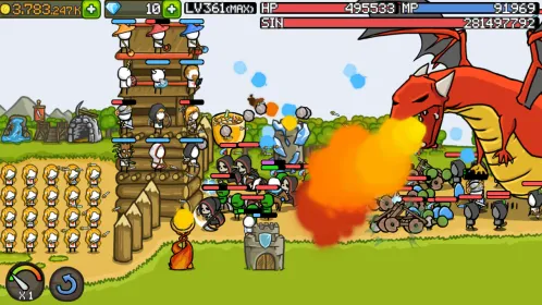 Screenshot Grow Castle