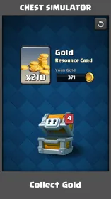 Screenshot Chest Simulator for Clash Royale