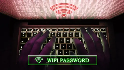 Screenshot Wifi Password Hacker Prank
