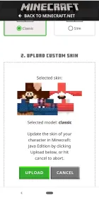 Screenshot Skin Stealer for Minecraft