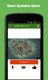 Screenshot Maps of Clash of Clans 2024