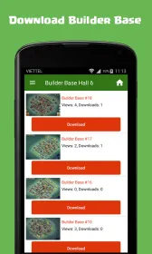 Screenshot Maps of Clash of Clans 2024