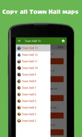 Screenshot Maps of Clash of Clans 2024