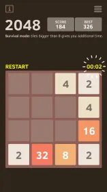 Screenshot 2048 Number puzzle game