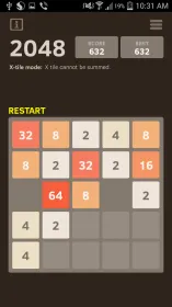 Screenshot 2048 Number puzzle game