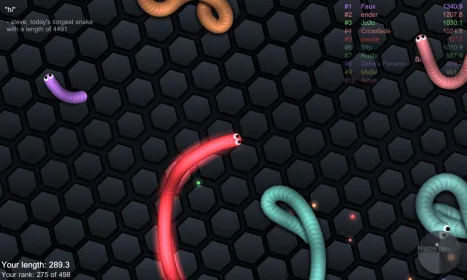 Screenshot slither.io