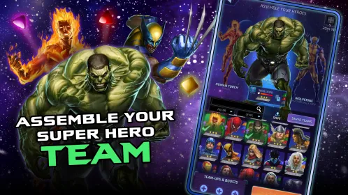 Screenshot MARVEL Puzzle Quest
