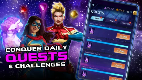Screenshot MARVEL Puzzle Quest