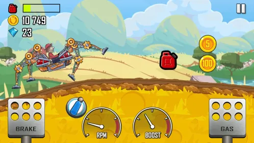 Screenshot Hill Climb Racing
