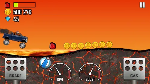 Screenshot Hill Climb Racing