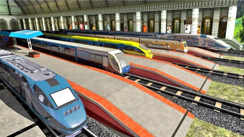 Screenshot Euro Train Racing 2019