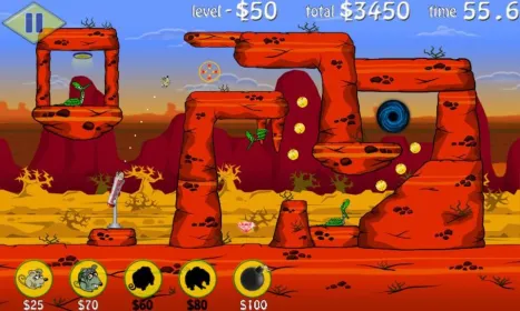 Screenshot Lazy Snakes