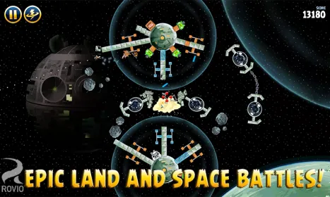 Screenshot Angry Birds Star Wars HD