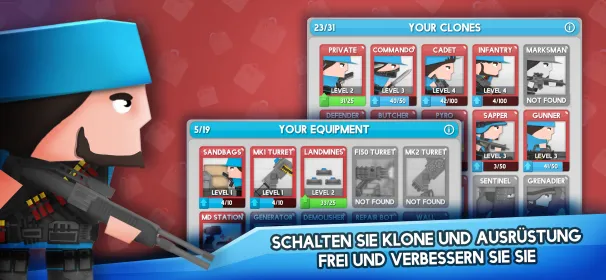 Screenshot Clone Armies: Battle Game