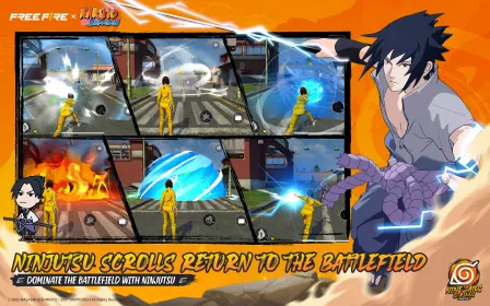 Screenshot Free Fire x NARUTO SHIPPUDEN