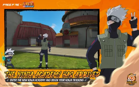 Screenshot Free Fire x NARUTO SHIPPUDEN
