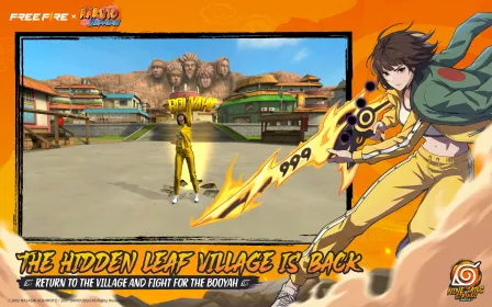 Screenshot Free Fire x NARUTO SHIPPUDEN
