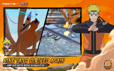 Screenshot Free Fire x NARUTO SHIPPUDEN