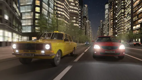 Screenshot Driving Zone: Russia