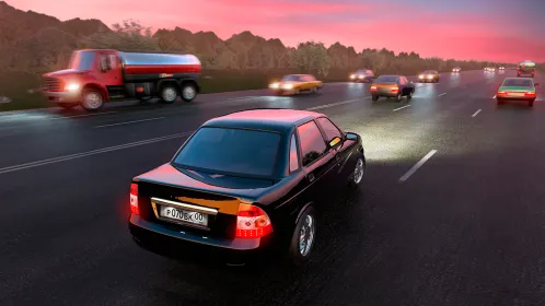 Screenshot Driving Zone: Russia