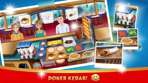 Screenshot Kebab World - кулинарная игра