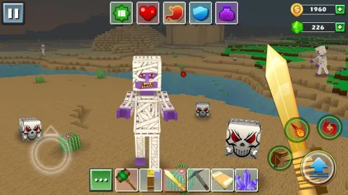 Screenshot Мир кубов – Exploration Lite Craft
