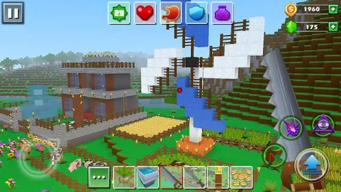Screenshot Мир кубов – Exploration Lite Craft