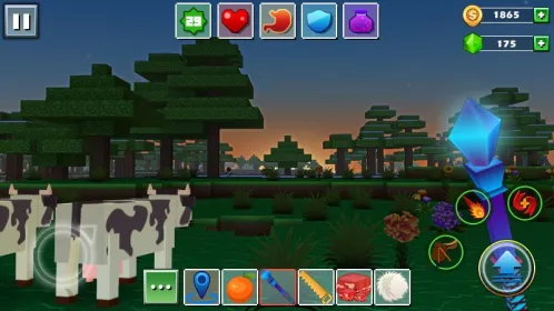 Screenshot Мир кубов – Exploration Lite Craft