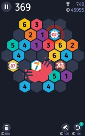 Screenshot Make7! Hexa Puzzle