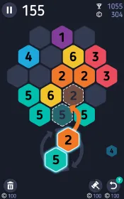 Screenshot Make7! Hexa Puzzle