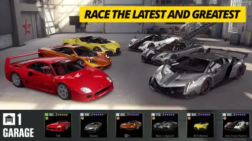 Screenshot CSR Racing 2