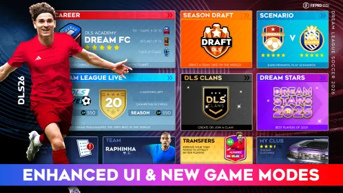 Screenshot Dream League Soccer 2026