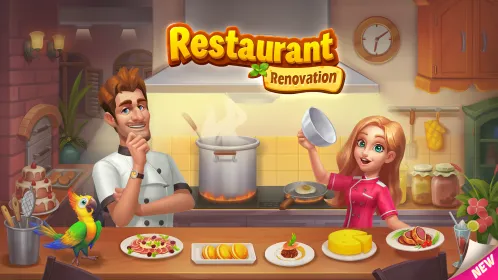 Screenshot Restaurant Renovation