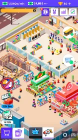 Screenshot Idle Supermarket Tycoon