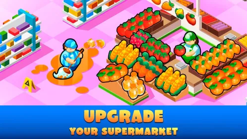 Screenshot Idle Supermarket Tycoon