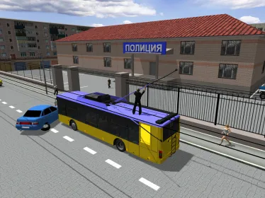 Screenshot Симулятор троллейбуса 3D