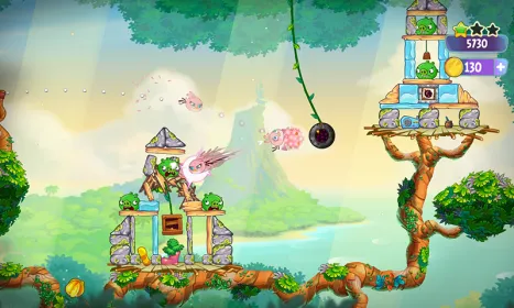 Screenshot Angry Birds Slingshot Stella