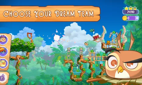 Screenshot Angry Birds Slingshot Stella