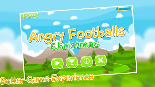 Screenshot Angry Footballs 2: Christmas