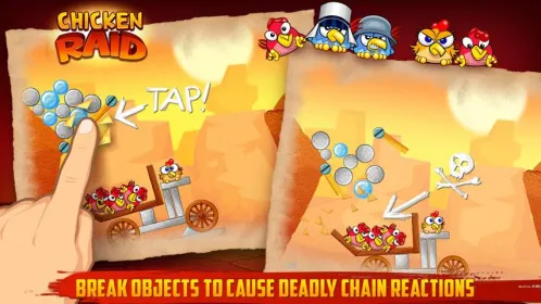 Screenshot Chicken Raid