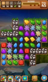 Screenshot Самоцветы или кристаллы? Три в ряд