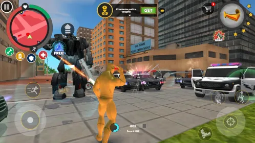 Screenshot Rope Hero: Vice Town